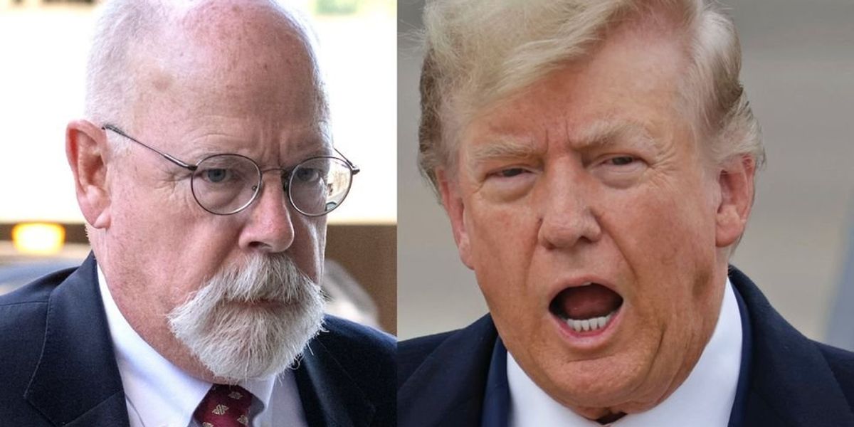 NextImg:Trump issues scathing response after FBI replies to accusations of bias from Durham Report