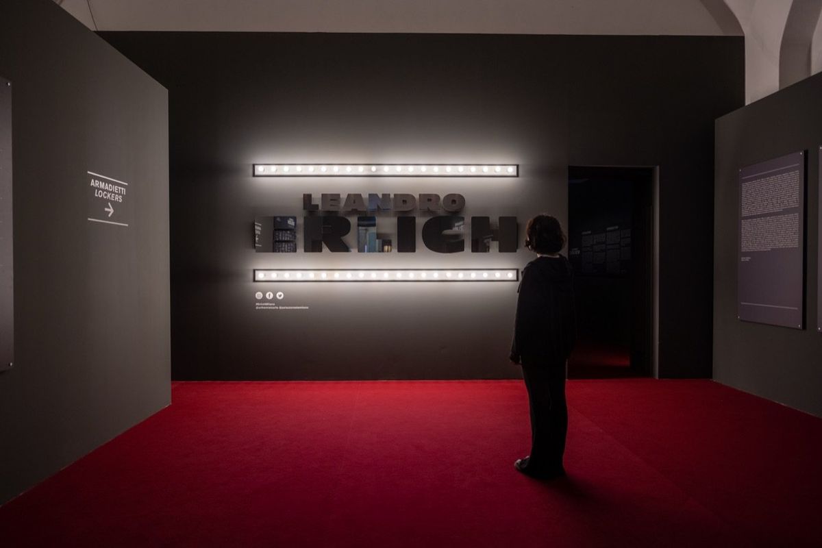 Leandro Erlick a Palazzo Reale