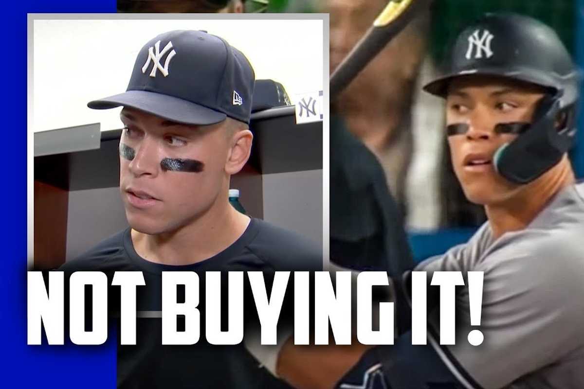 Here's why we're not buying Aaron Judge's flimsy explanation