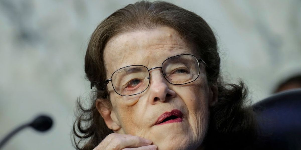 NextImg:Sen. Dianne Feinstein signals no recollection of being absent for months in disquieting exchange with reporters: 'No, I've been here'