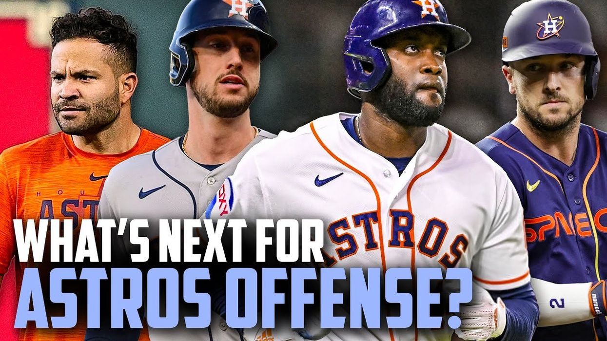 Here's the domino effect we'll be watching for from Astros offense