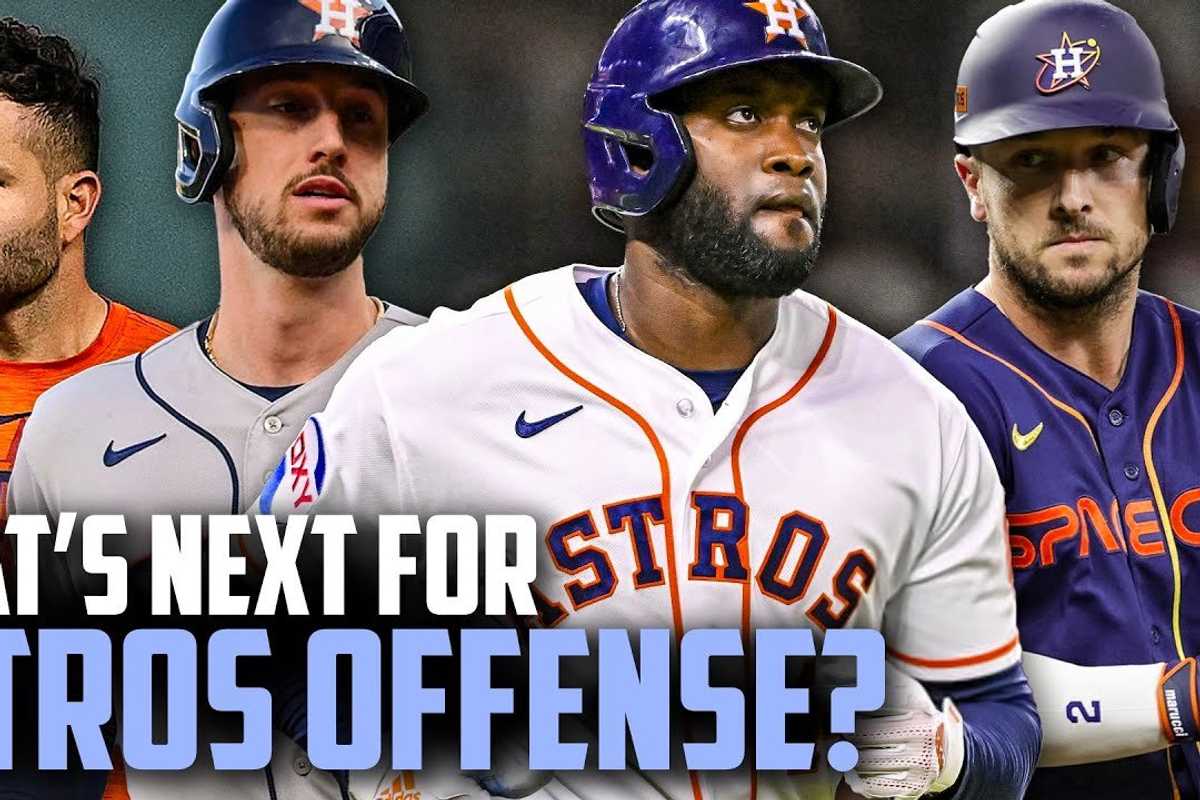 Here's the domino effect we'll be watching for from Astros offense