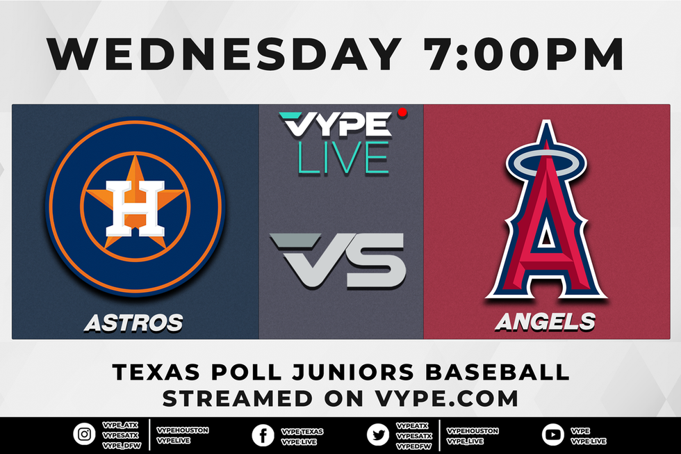 7PM - POLL Juniors, Semifinal 1: Astros vs. Angels