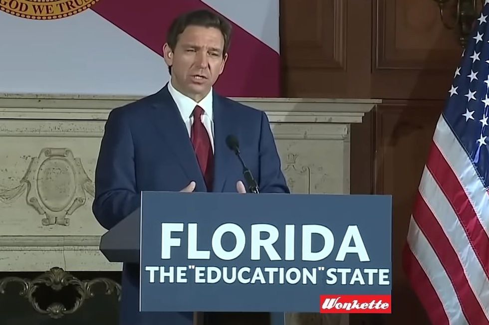 Ron DeSantis Achieves New Dickishness Personal Worst