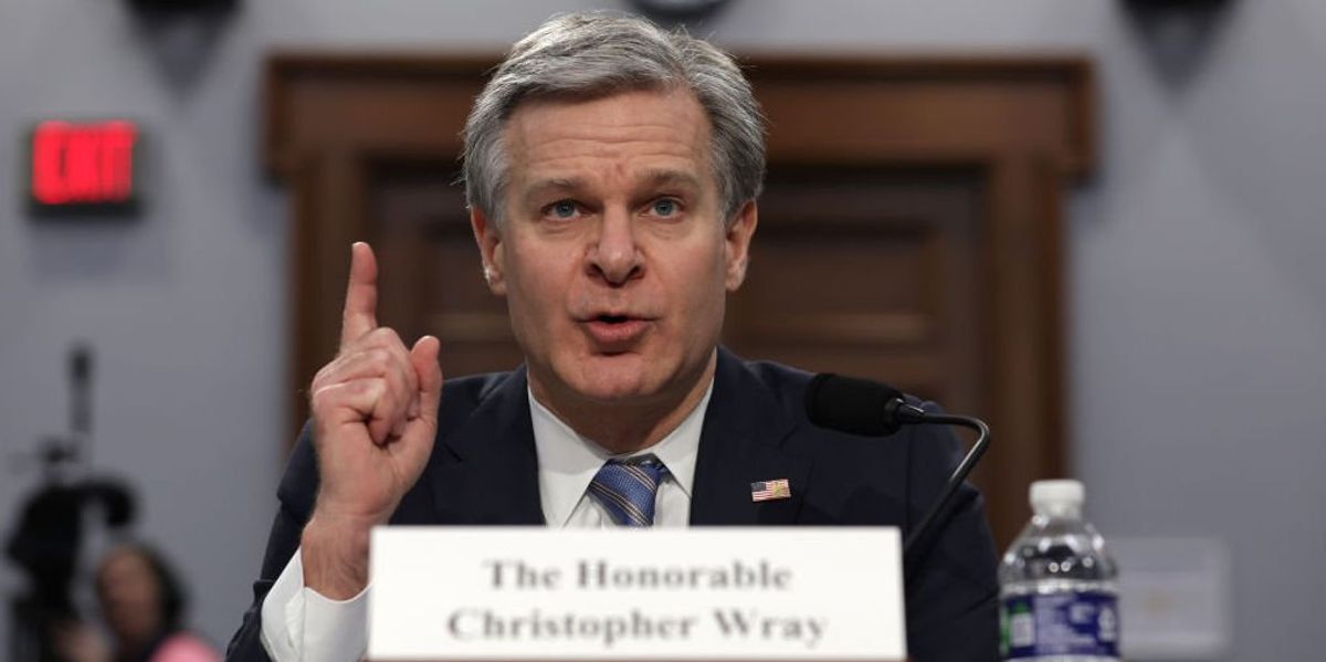 NextImg:FBI director confronted over refusal to comply with subpoena for doc allegedly showing Biden 'criminal scheme'
