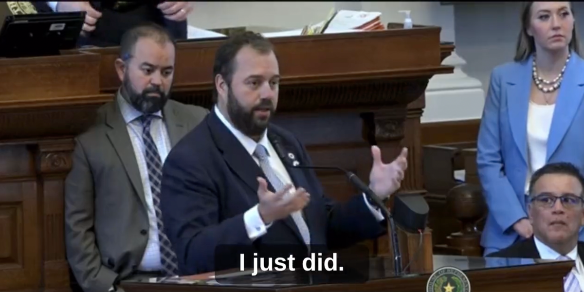 NextImg:What is a woman? Texas Democrat says anyone who tells him they are a woman is a woman