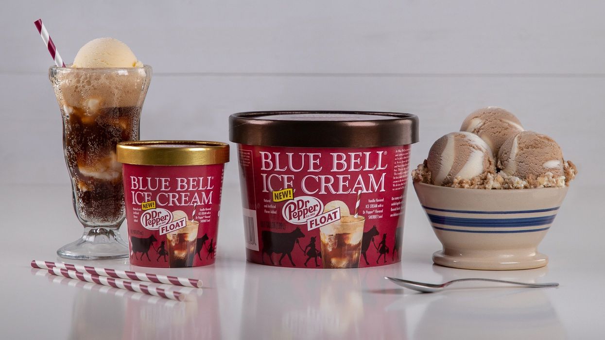 Blue Bell releases Dr Pepper-flavored ice cream, making Southern dreams come true
