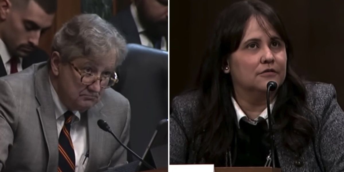 GOP senator embarrasses Biden nominee for federal appeals court with basic question about Constitution