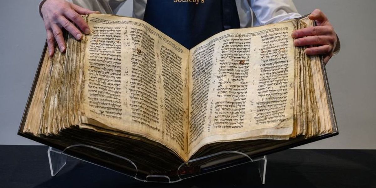 NextImg:Oldest near-complete Hebrew Bible copy sells for eye-popping figure at auction: 'Bedrock of Western Civilization'