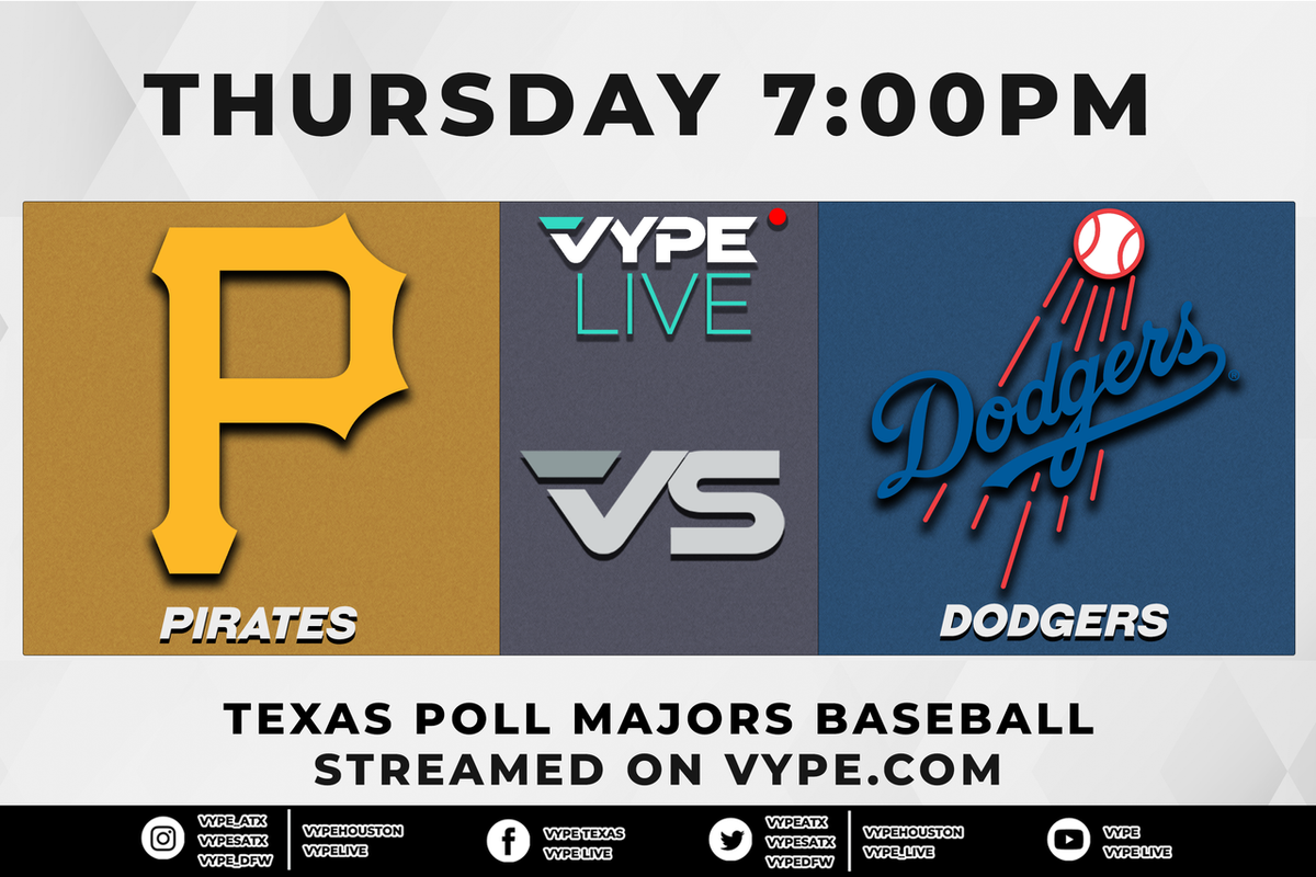 7PM - POLL Majors, Championship Game: Pirates vs. Dodgers