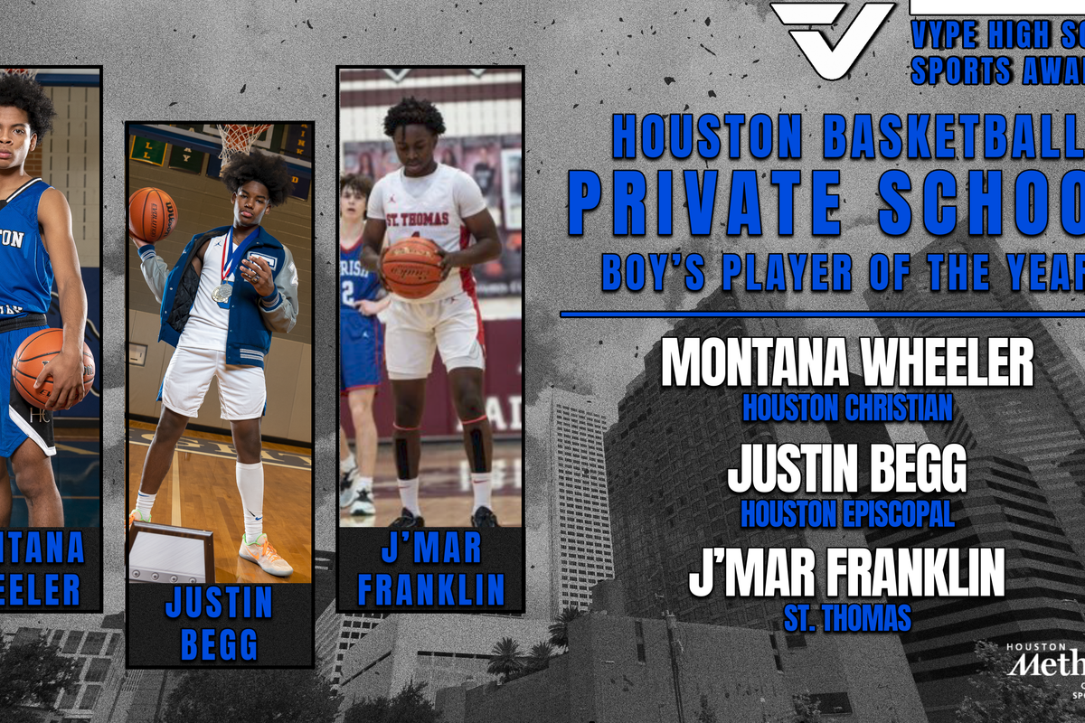 VYPE AWARDS: Private School Boys Basketball presented by Houston Methodist Orthopedics & Sports Medicine