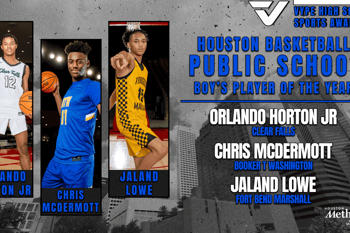 VYPE AWARDS: Public School Boys Basketball presented by Houston Methodist Orthopedics & Sports Medicine