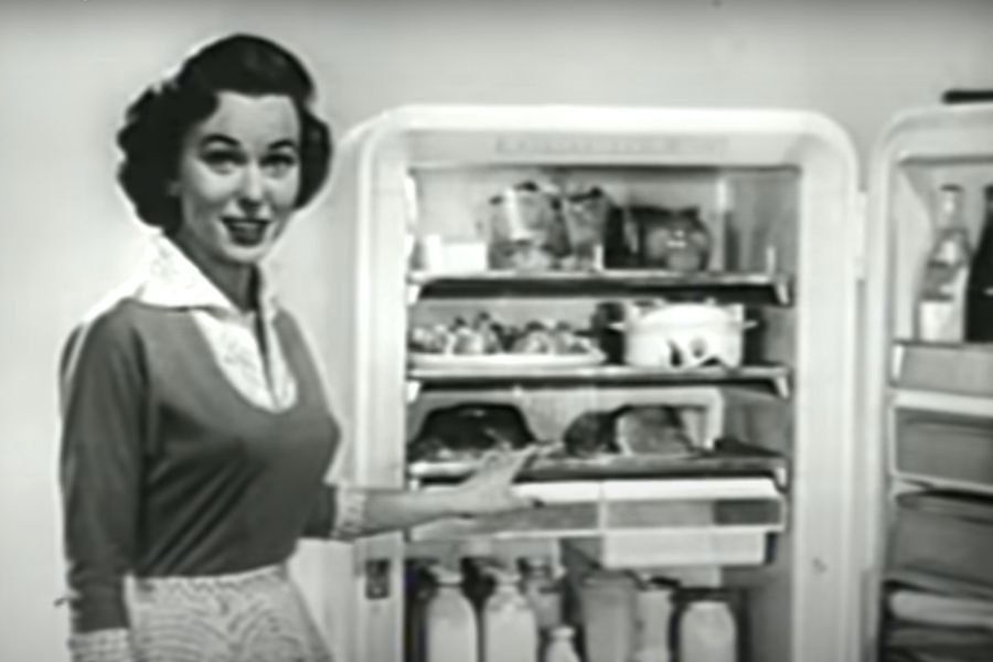 Commercial from the 50s shows just how cool fridges were