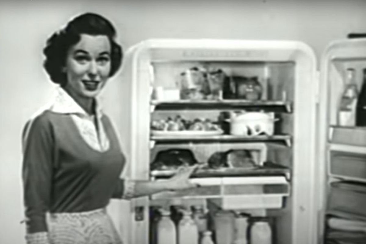 1950s refrigerator commercial