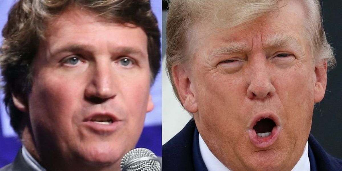 NextImg:Tucker Carlson reportedly in talks with Trump to moderate a presidential debate