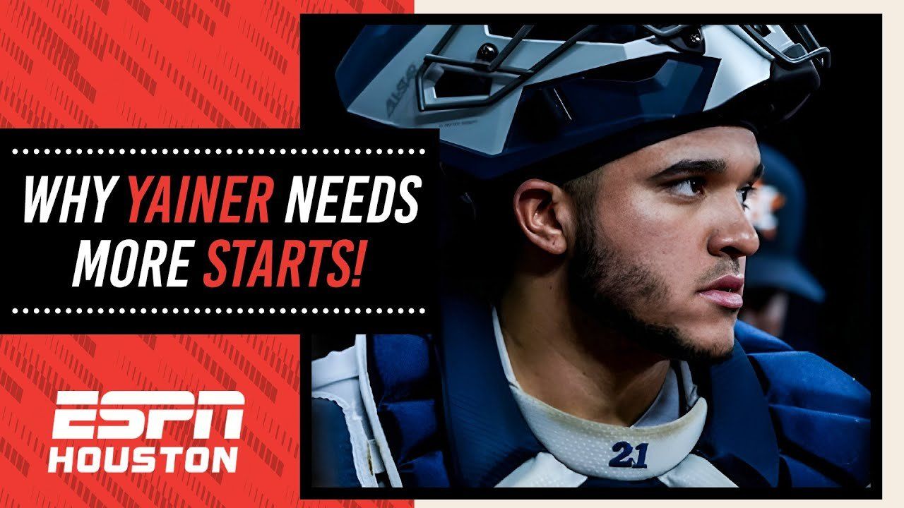 Why Yainer Diaz needs to be the full-time catcher for the Astros