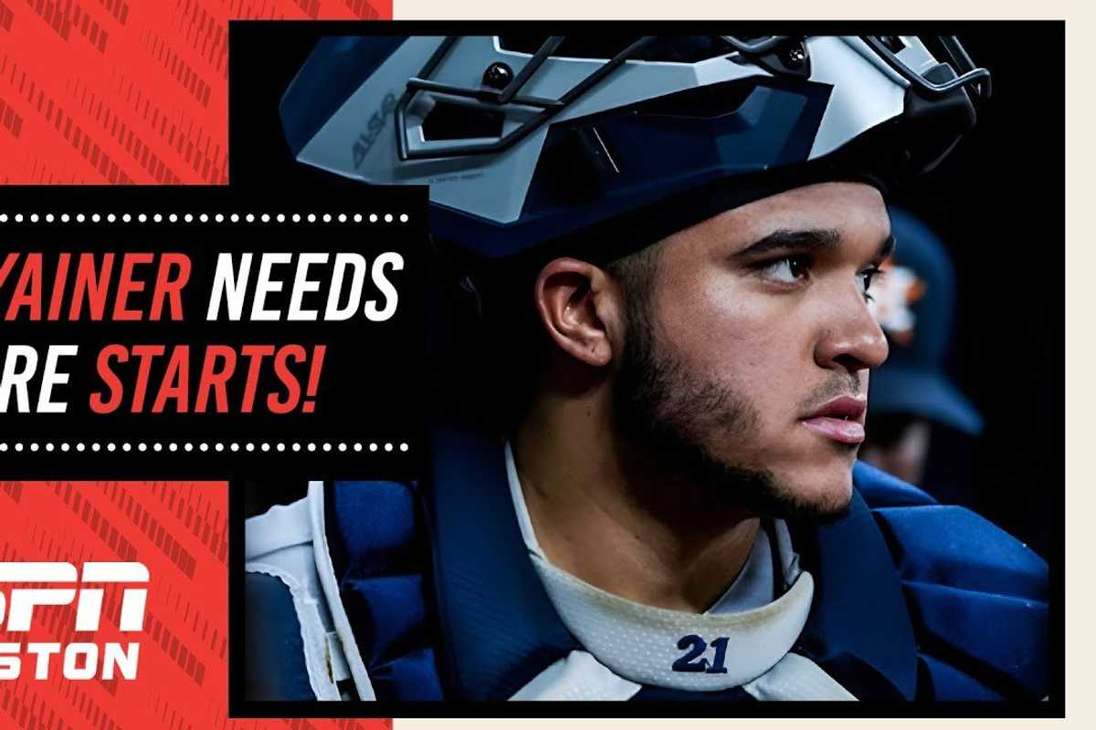 Why Yainer Diaz needs to be the full-time catcher for the Astros