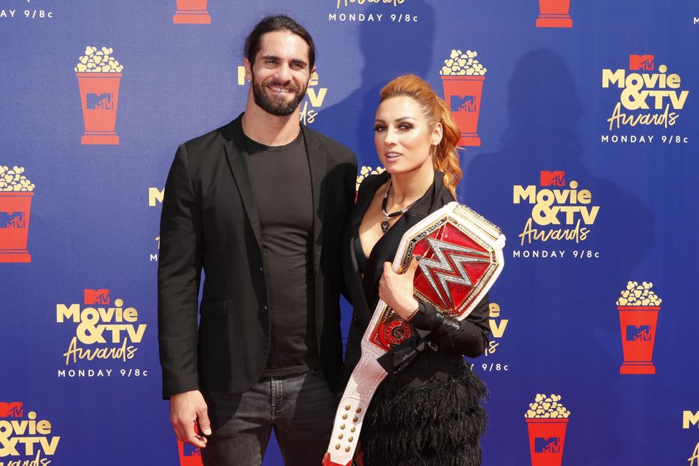 Becky Lynch & Seth Rollins