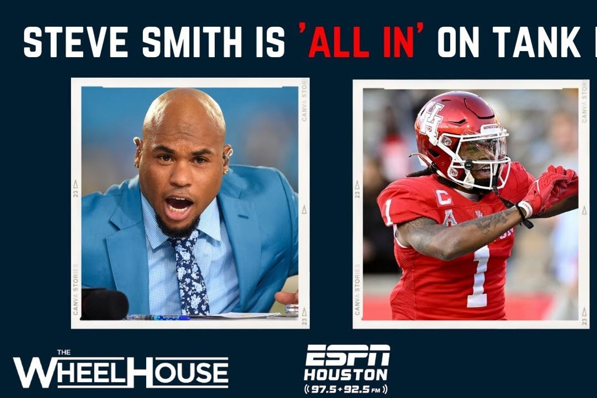 Steve Smith’s strong comments about Texans rookie have us ready to run through a wall
