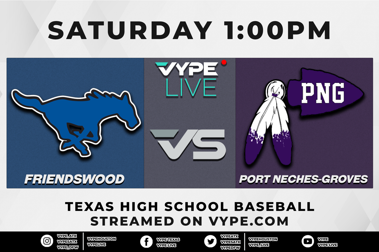 1PM - 5A Baseball Bi-district, Game 2: Friendswood vs. Port Neches-Groves