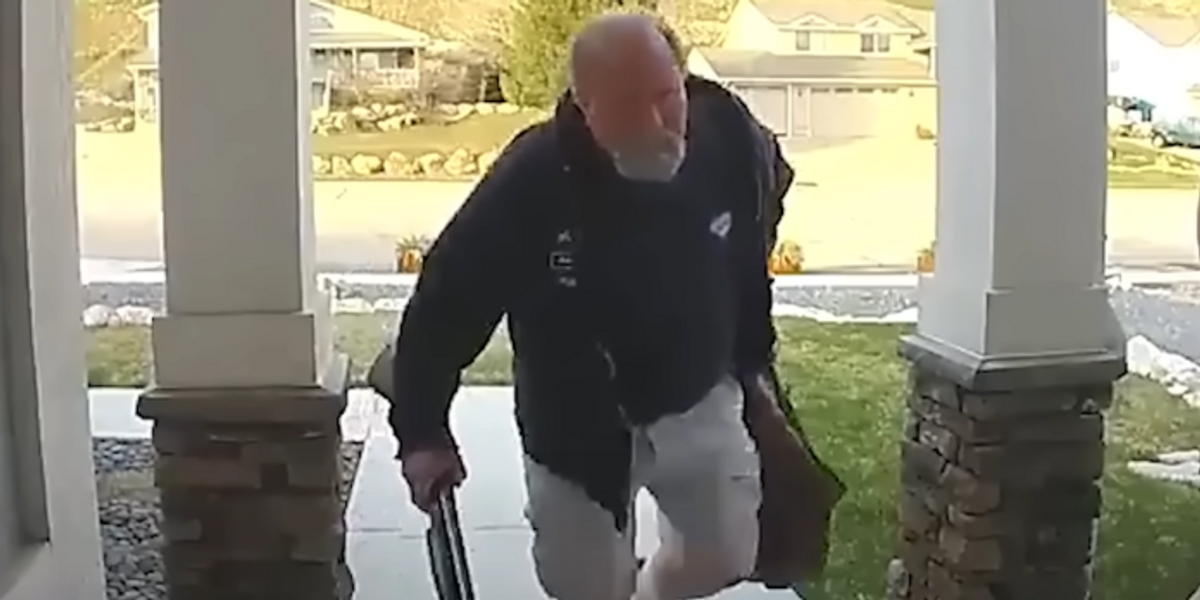 NextImg:Disturbing video: California man drives to Utah to murder brother on his own doorstep before being gunned down in firefight with police