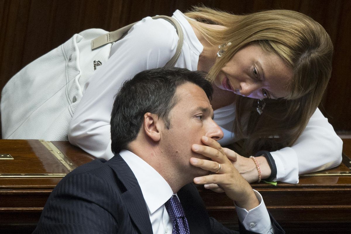 Barricate contro il presidenzialismo ma la Meloni trova la sponda di Renzi