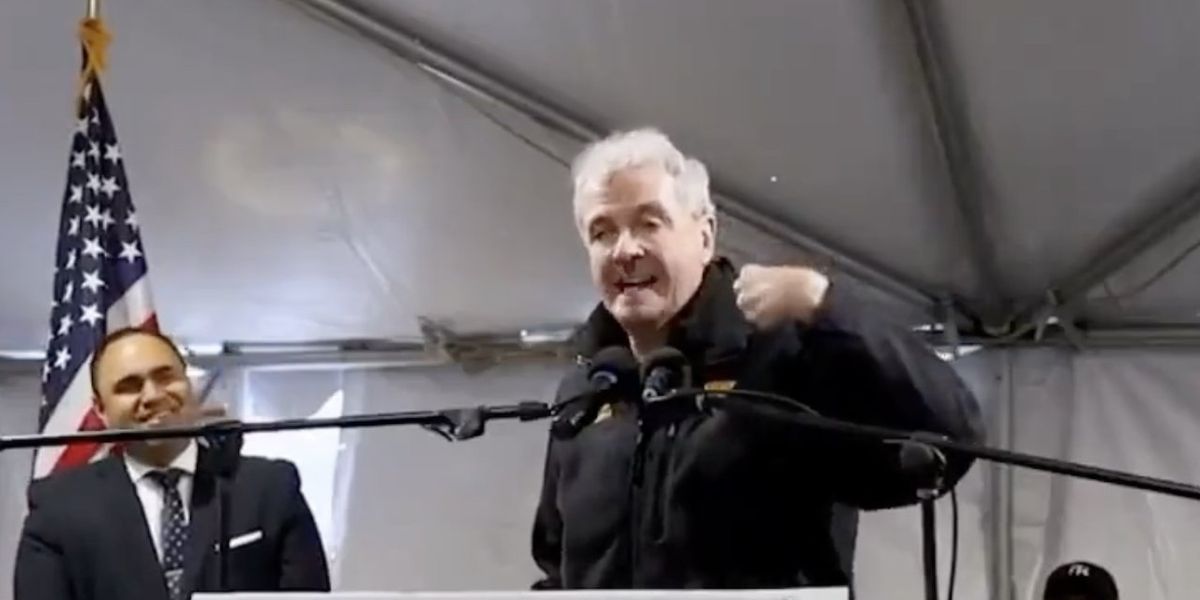 NextImg:Left-wing NJ Gov. Phil Murphy yells 'It's my money!' to crowd, reportedly about taxpayer-funded school development project