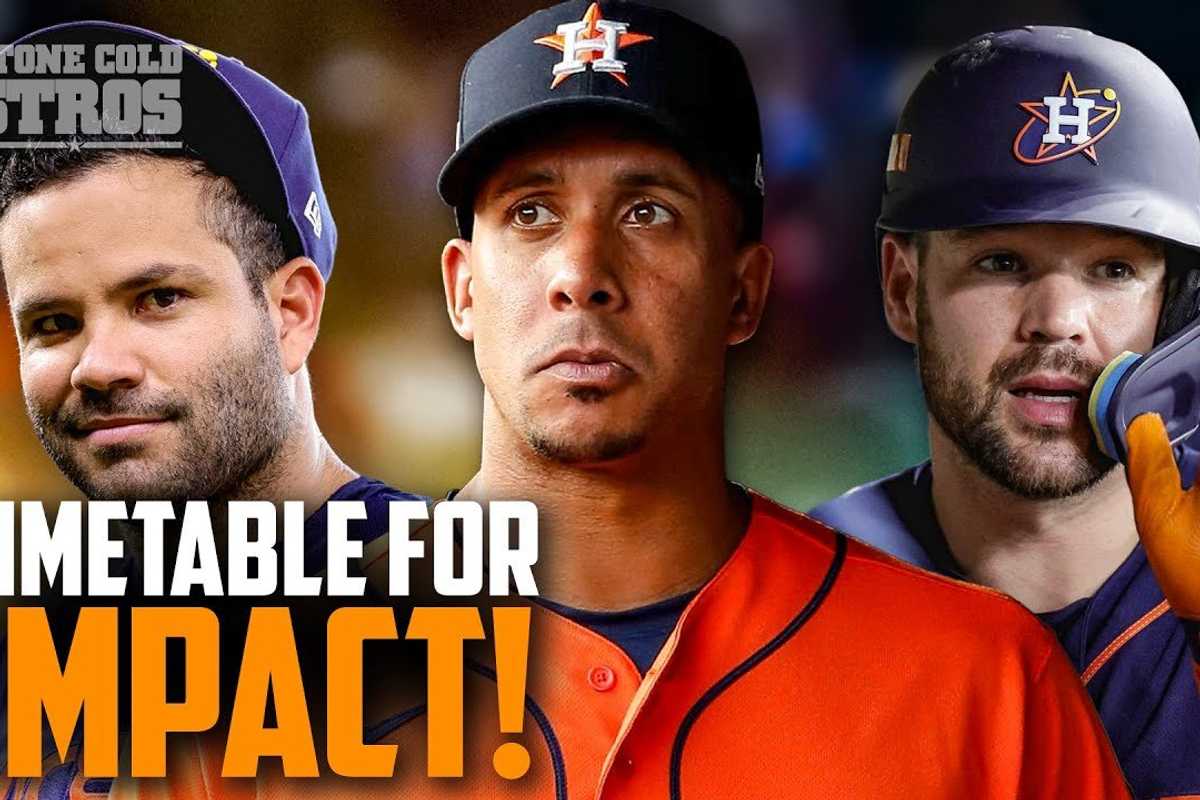 Here’s a timetable for impact from Astros incoming reinforcements