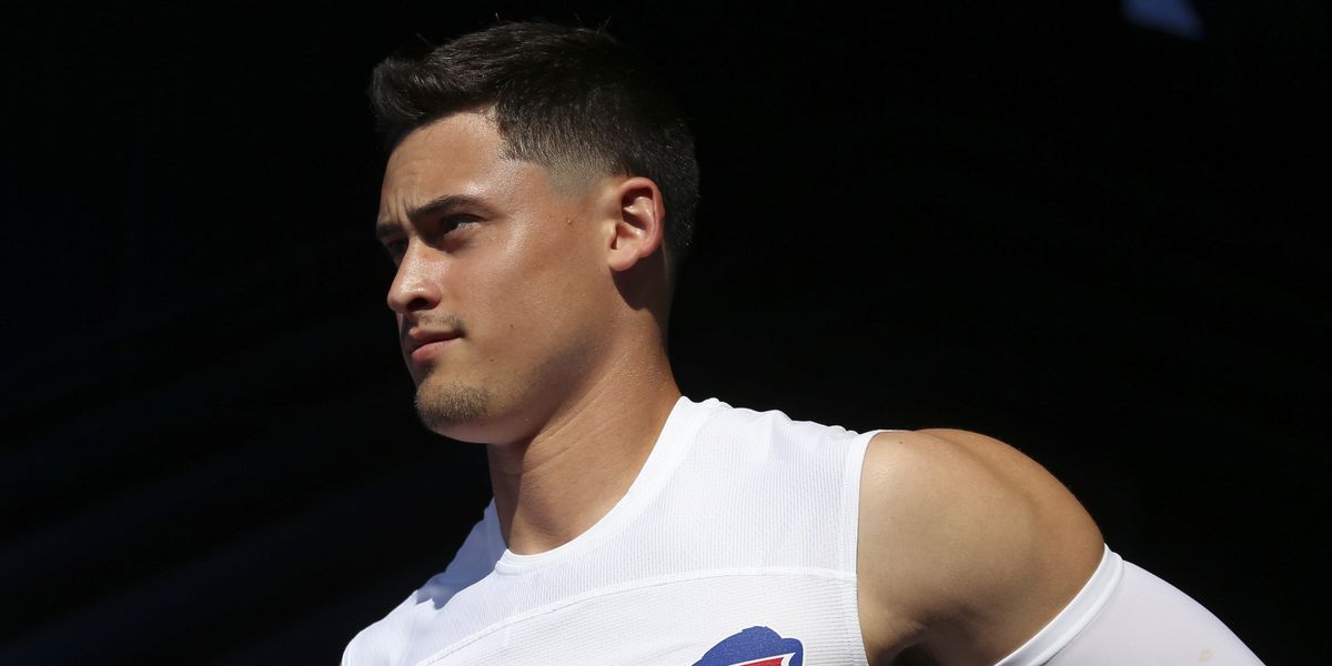 NextImg:Prosecutors indicate that Bills punter whose life was ruined over rape accusation went home long before incident allegedly occurred