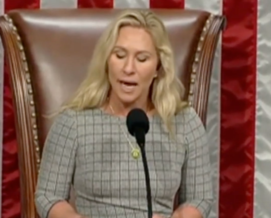 WATCH: House Democrats Laugh And Jeer As Margie Bangs Gavel For 'Decorum'