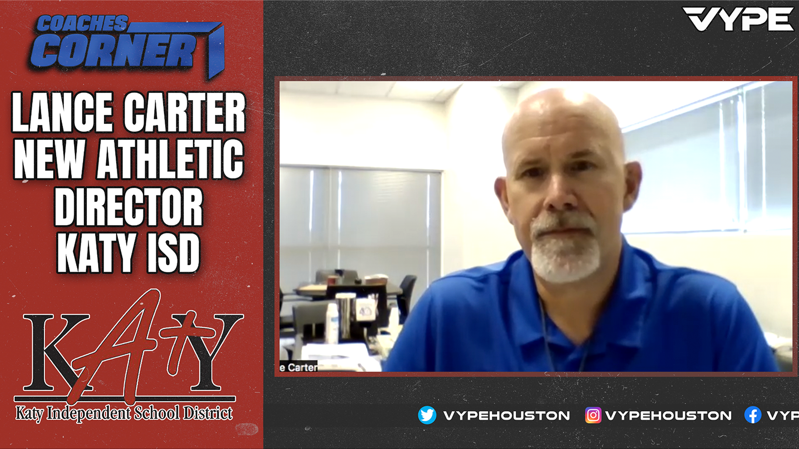 THE KATY WAY: Carter excited to lead prominent district into the future of high school athletics