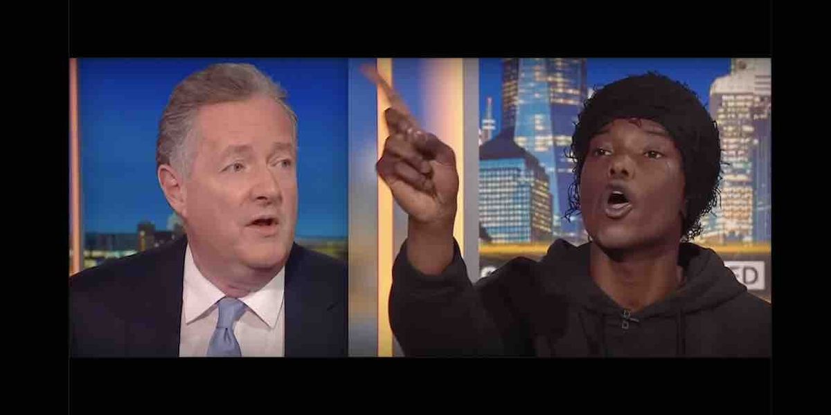NextImg:TikTok star, 18, who's terrorized people with vicious public pranks tries to show up Piers Morgan. It doesn't go too well for attention-starved lad.