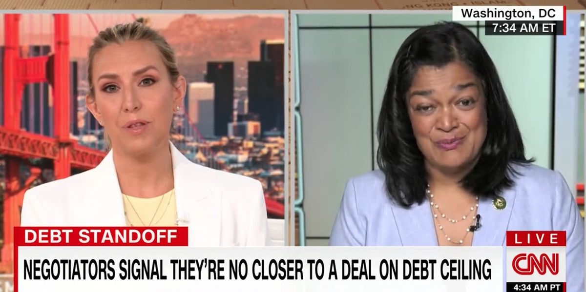 CNN host confronts top House Democrat with data that bucks her position on debt ceiling crisis: 'Out of step'