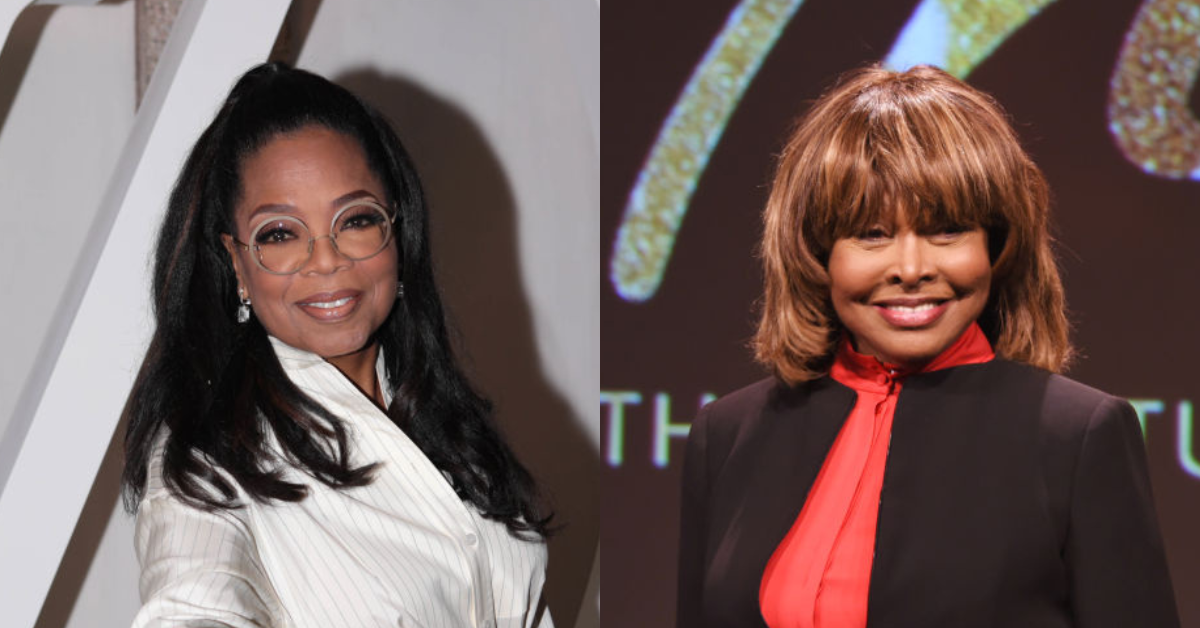 Oprah Winfrey; Tina Turner
