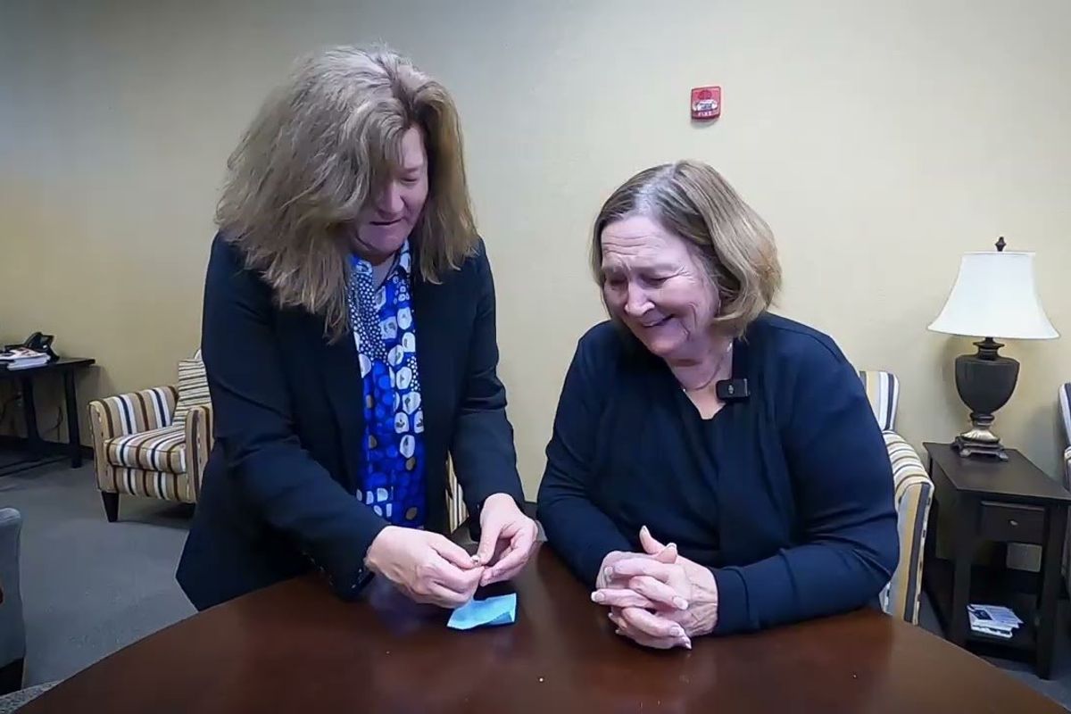 lost ring; reunited with ring; metropolitan council; 13 years