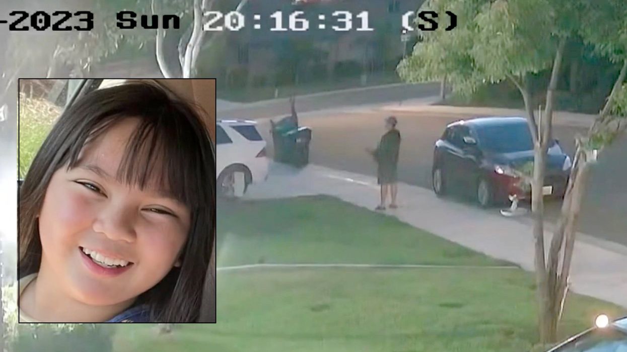 Video captures man trying to kidnap 10-year-old girl from the lawn of her home in California