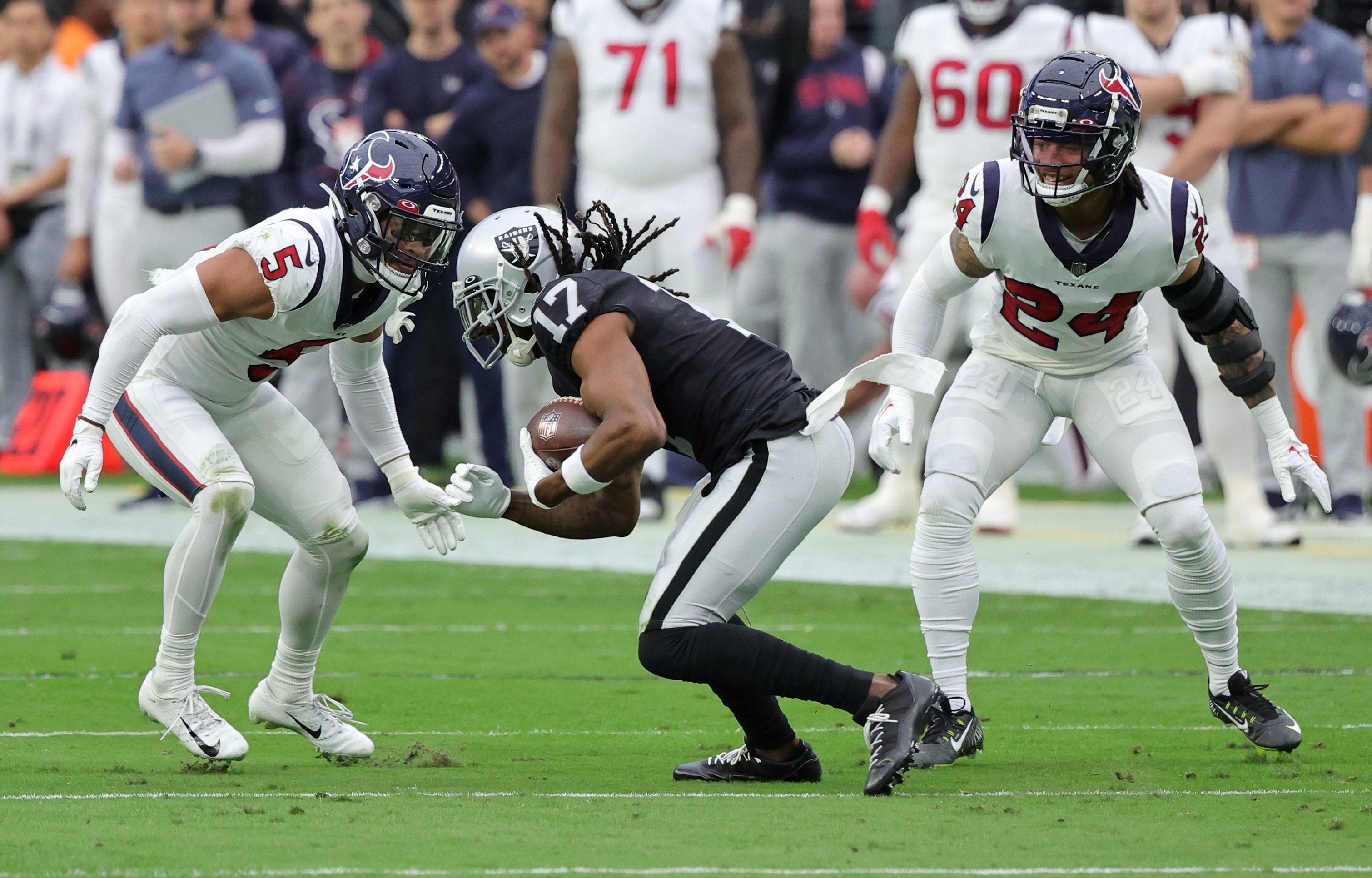 Texans Jalen Pitre, Derek Stingley Jr.