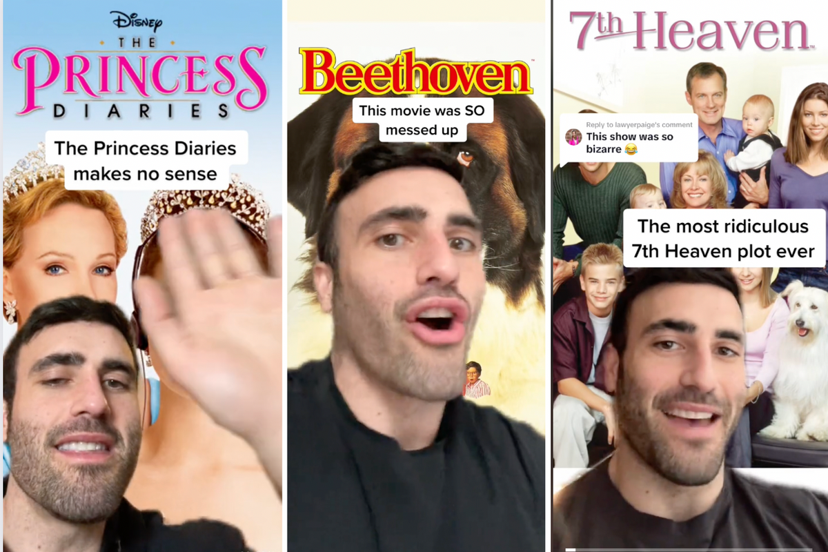 90s movies, 7th heaven, beethoven, princess diaries