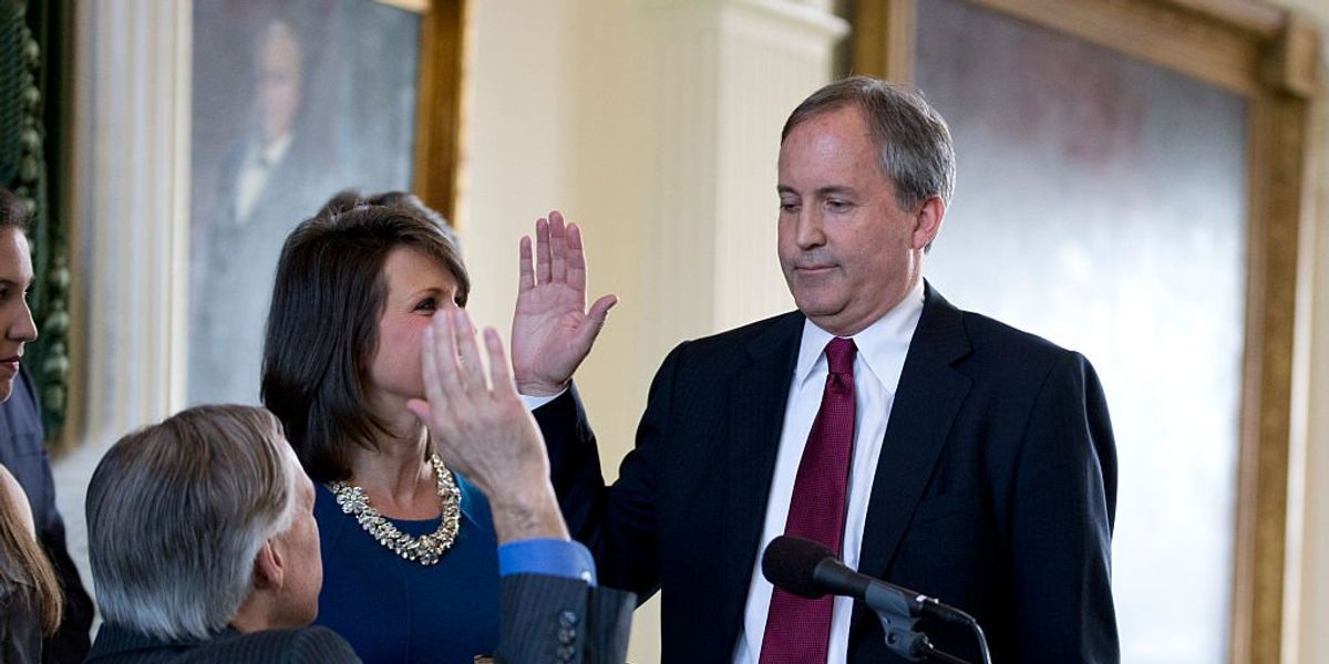NextImg:GOP-controlled Texas House votes to impeach Trump ally Ken Paxton 121-23