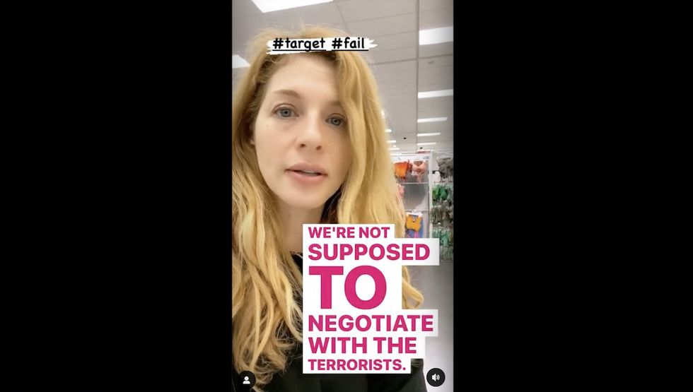 'Twilight' actress who has 'nonbinary' 7-year-old child rips Target for moving Pride display to back of store: 'We’re not supposed to negotiate with the terrorists'