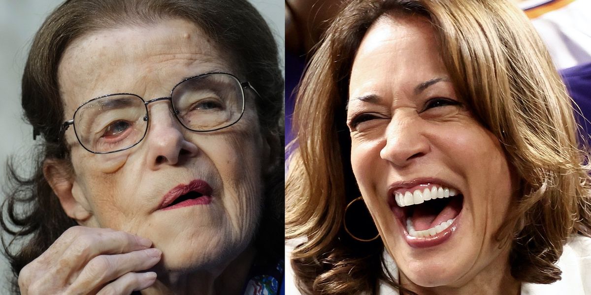 NextImg:Feinstein was reportedly confused that Kamala Harris was presiding over Senate: 'What is she doing here?'