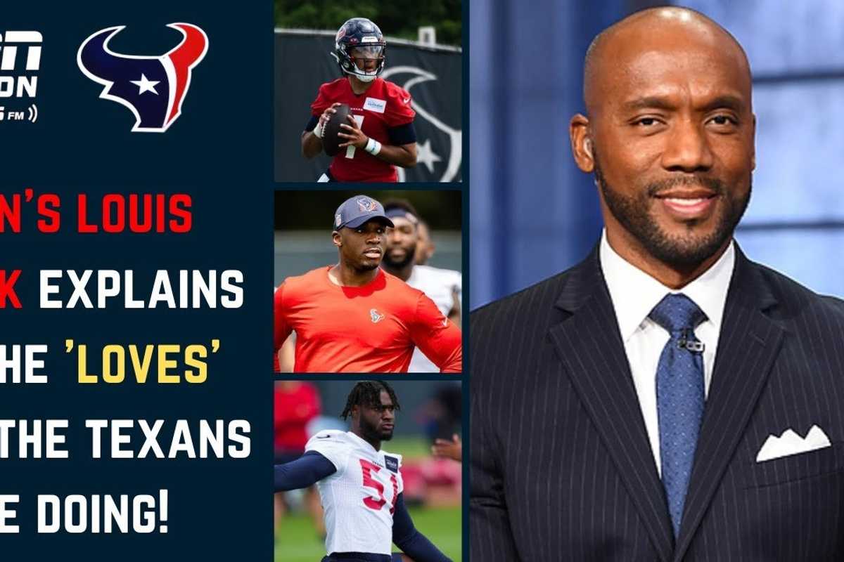 Louis Riddick reveals why the Houston Texans future is bright