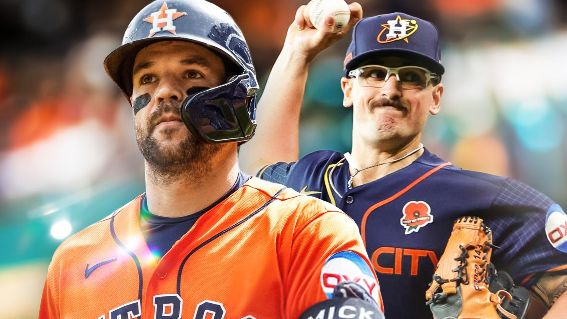 Astros Chas McCormick, JP France