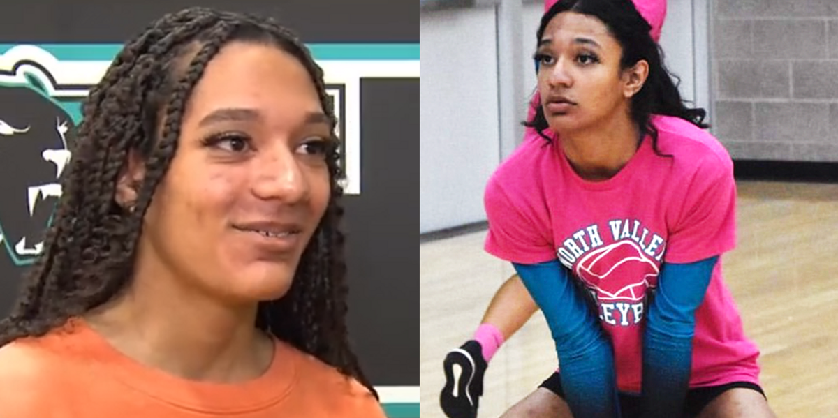 NextImg:Transgender athlete wins two girls' state track and field championships, gets recruited to play women's college volleyball