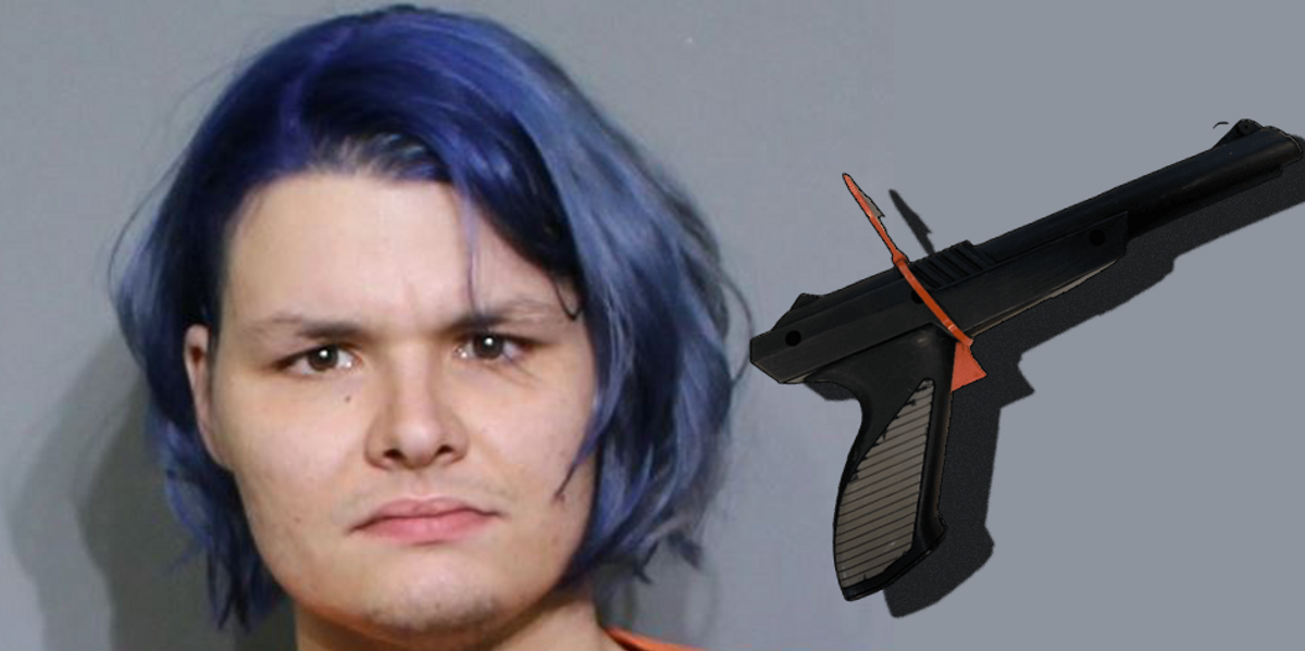 Man in wig allegedly robs convenience store with Nintendo Duck Hunt gun