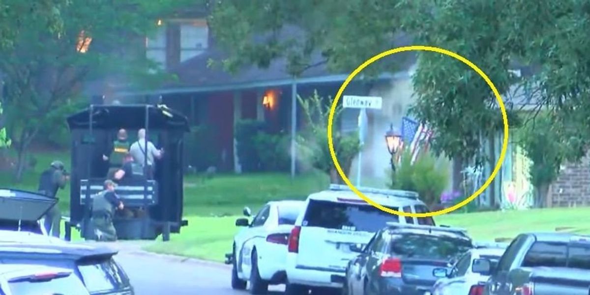 NextImg:Barrage of bullets exchanged twice during horrific hostage situation in Mississippi, leaving suspect and 1 cop dead, another wounded