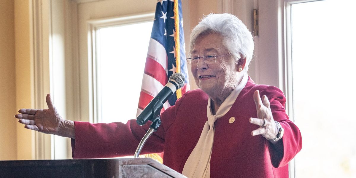 NextImg:Gov. Kay Ivey offers to 'fix' ESPN coverage of Alabama's new law keeping men out of women's sports
