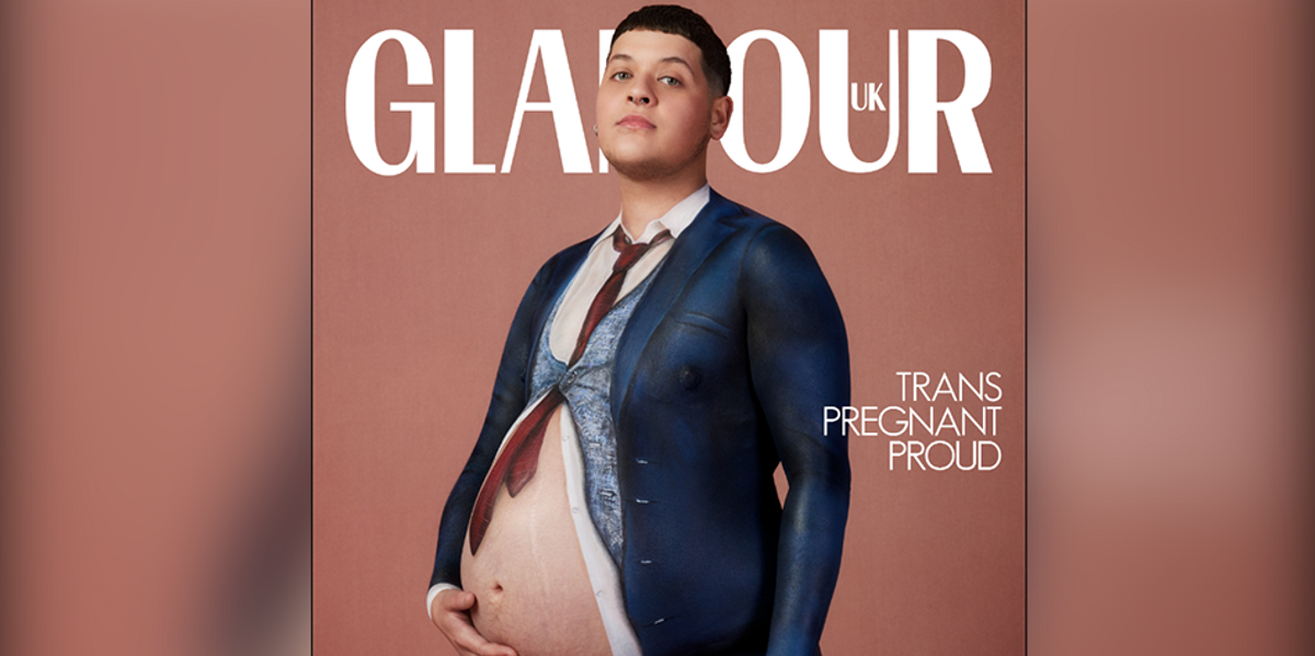 NextImg:'I'm a pregnant man': British Glamour mag features pregnant transgender cover model, author of children's book about 'The Miracle of Male Birth'