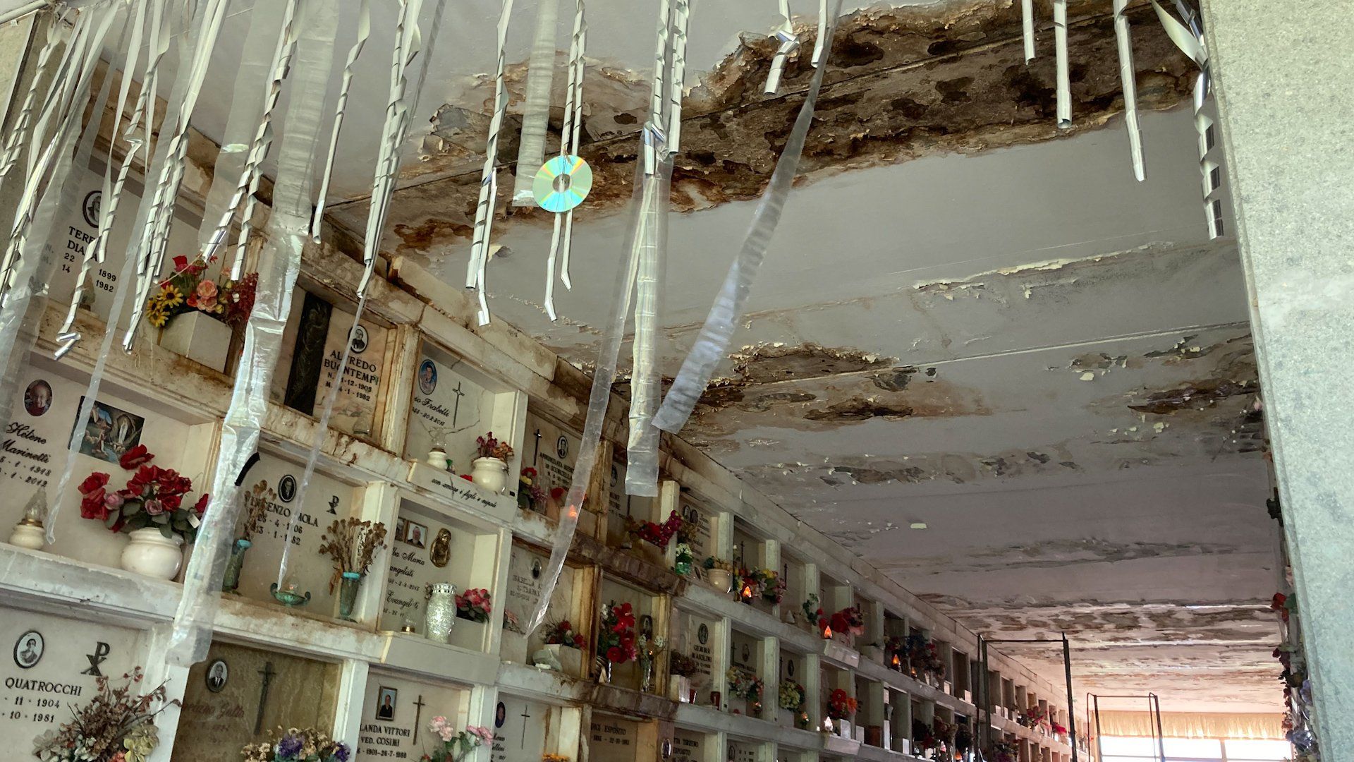 L’incuria del Flaminio offende i morti