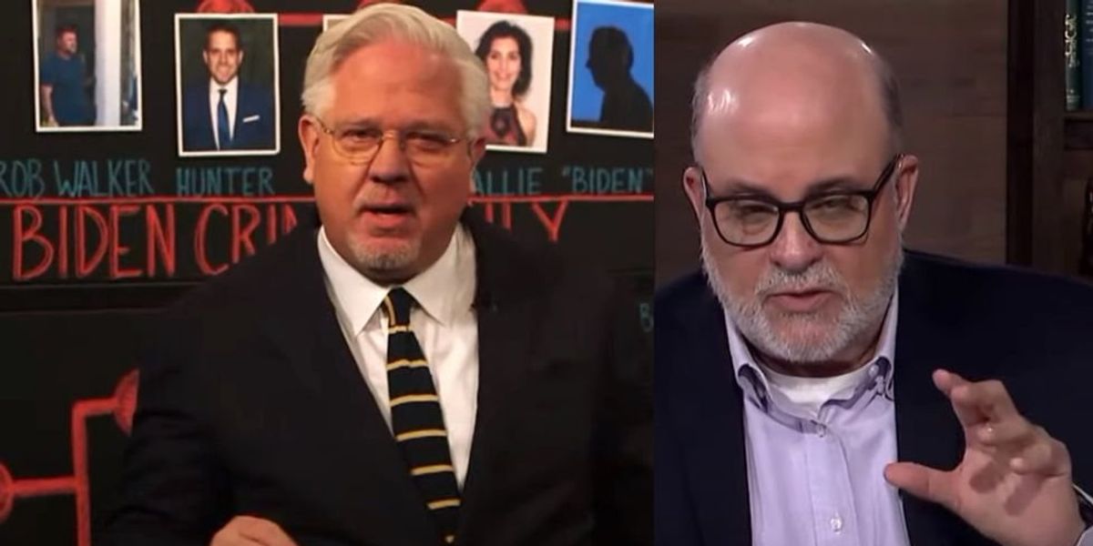 NextImg:Glenn Beck and Mark Levin lay out exactly how to make the Biden Crime Family pay for their lawlessness: 'The time for talk is over!'